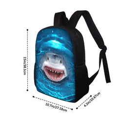Panda 3D Print Kids School Backpack Boys Girls Primary Book Bag