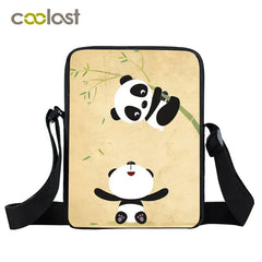 Panda Shoulder Bag Women Handbag Casual Tote Messenger Bag Girls Crossbody