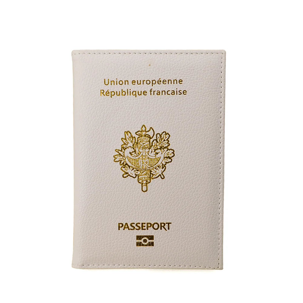 French Girls Passport Cover Etui Passeport