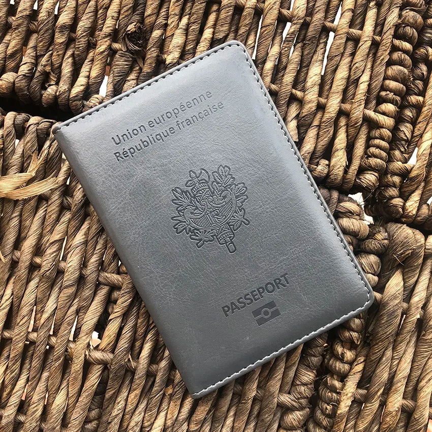 French Girls Passport Cover Etui Passeport
