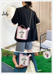 Women Sequin Crossbody Bag Fun Gasoline Handbag Shoulder Bag