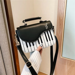 Piano Pattern PU Leather Ladies Shoulder Bag