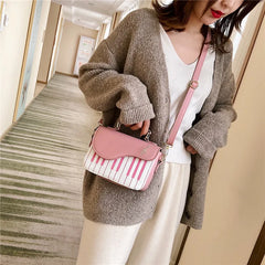 Piano Pattern PU Leather Ladies Shoulder Bag