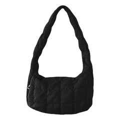 Pleated Women Shoulder Bags Summer Armpit Underarm Bag Portable Girls Handbags