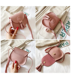 Kids Coin Purse Handbags Girls Tassel Crossbody Bags
