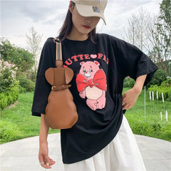 Puppy Cat Shoulder Bag Women Purses Handbags Crossbody Fun Clutch Animal Bag