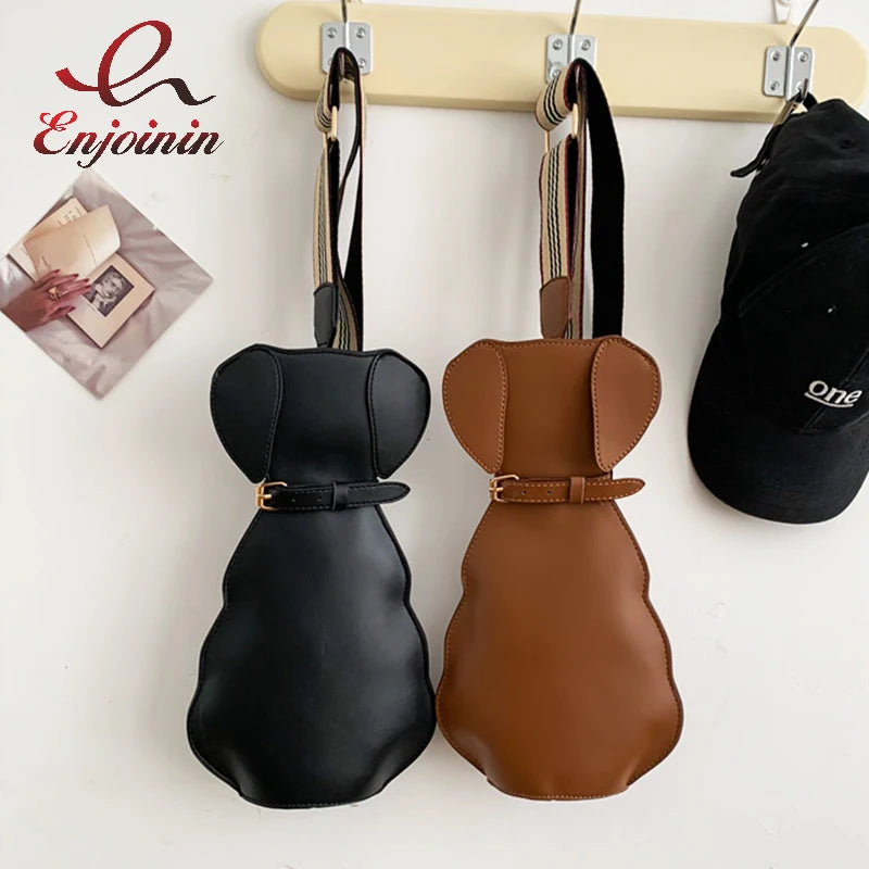 Puppy Cat Shoulder Bag Women Purses Handbags Crossbody Fun Clutch Animal Bag