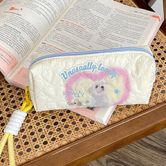 Puppy Student Girls Pencil Cases Handbag Women's Cosmetic Storage