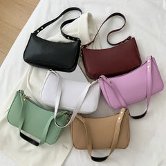 Women's Summer Small Shoulder Bag PU Leather Tote