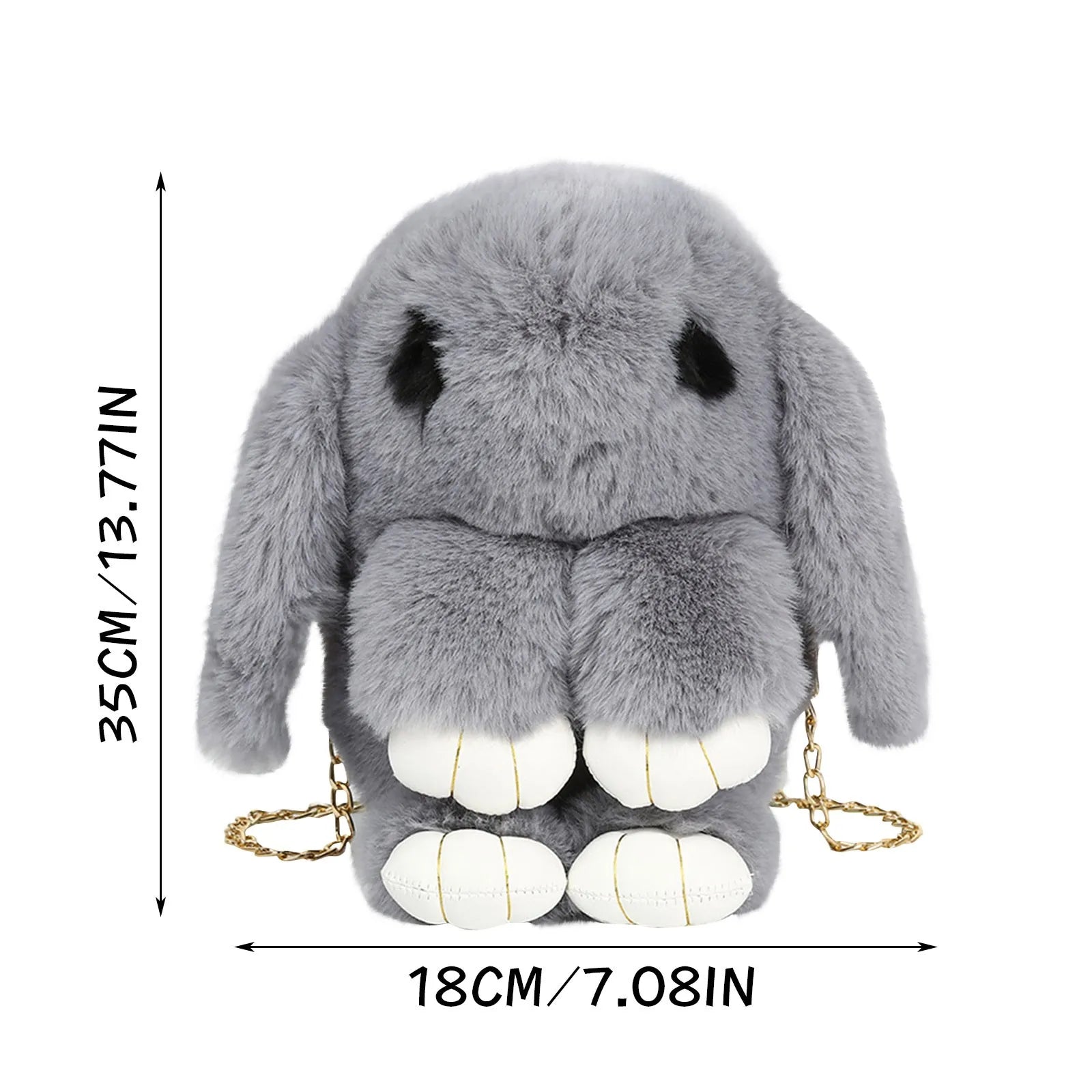 Rabbit Chain Bag Adult Children Messenger Prop Cosplay Charm Bunny