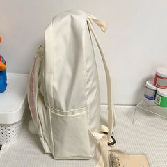 Rabbit Ear Backpack Teen Girls School Bag Nylon Casual Travel Bag