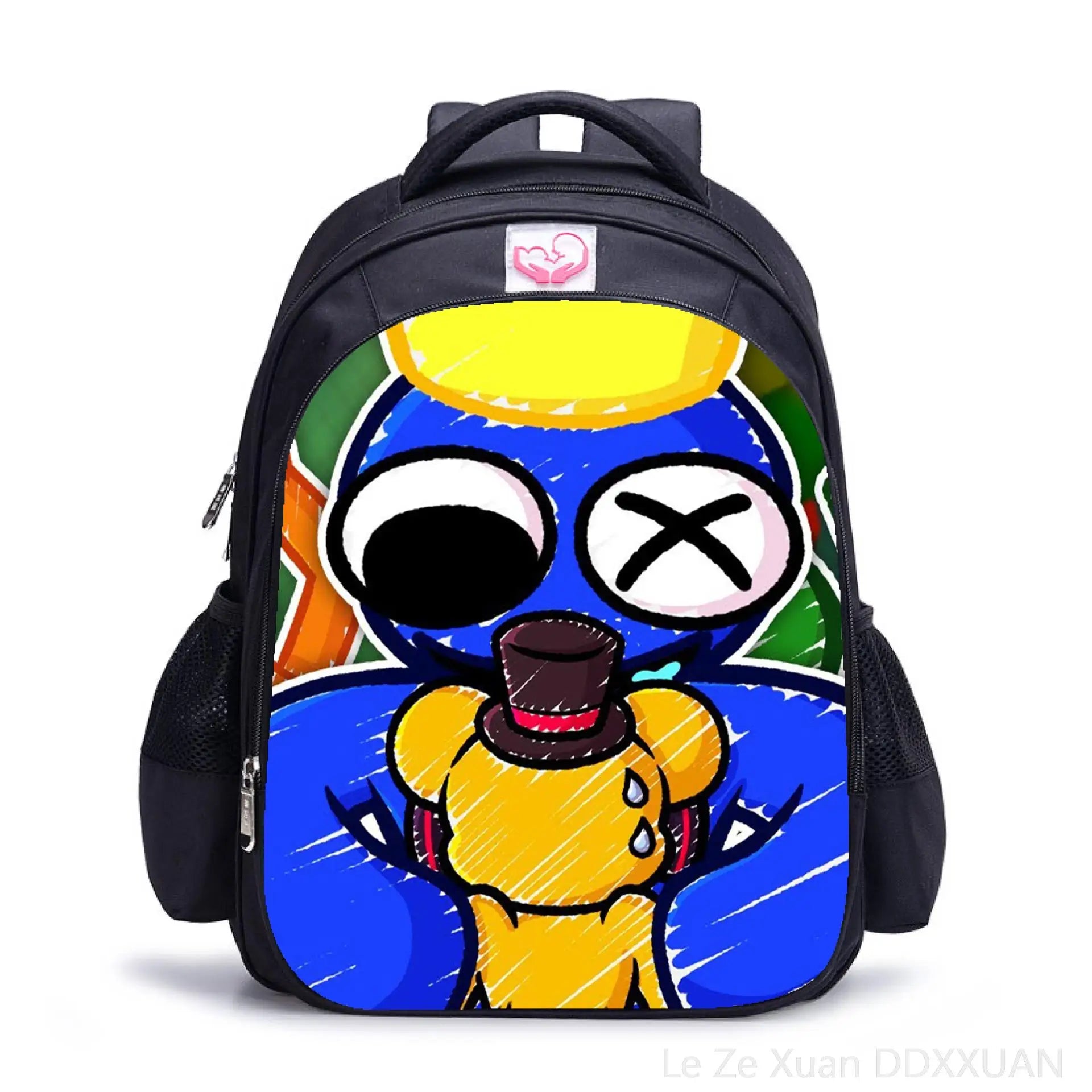 Rainbow Girls School Bag Casual Backpack Cartoon Book Packbags