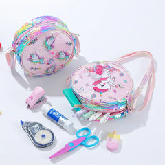 Unicorn Colorful Sequined Shoulder Bag Crossbody Messenger Coin Purse