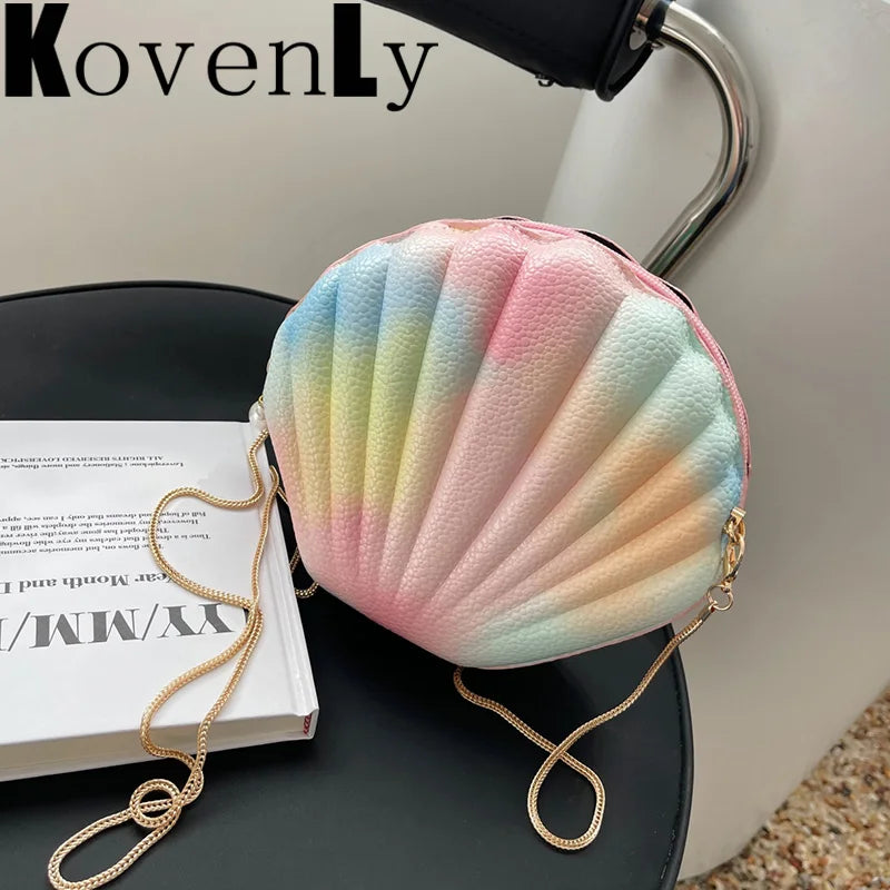 Shell Purse Mini Chain Crossbody Bag Shoulder Bags For Women