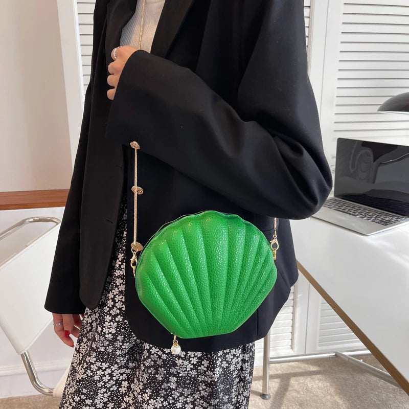 Shell Purse Mini Chain Crossbody Bag Shoulder Bags For Women