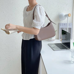 Small PU Leather Shoulder Bag Women Handbags Purses Travel Totes