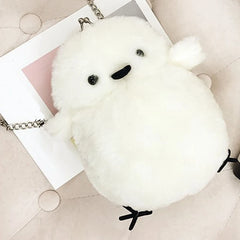 Plush Little Chicken Toy Wallet Children Shoulder Bag Girl Mobile Phone Purse