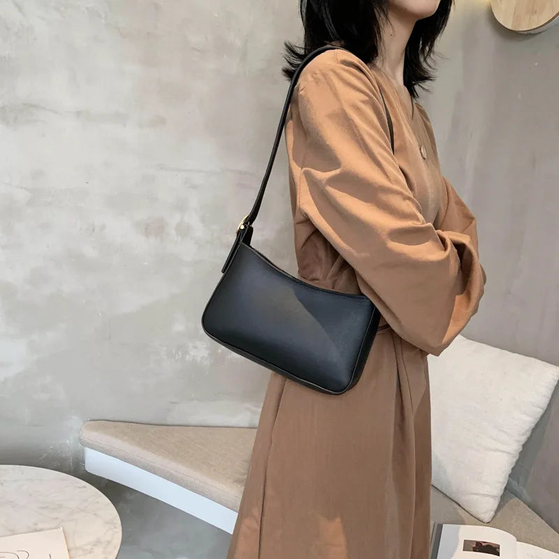 Small PU Leather Shoulder Bags For Women Summer Handbags and Purses