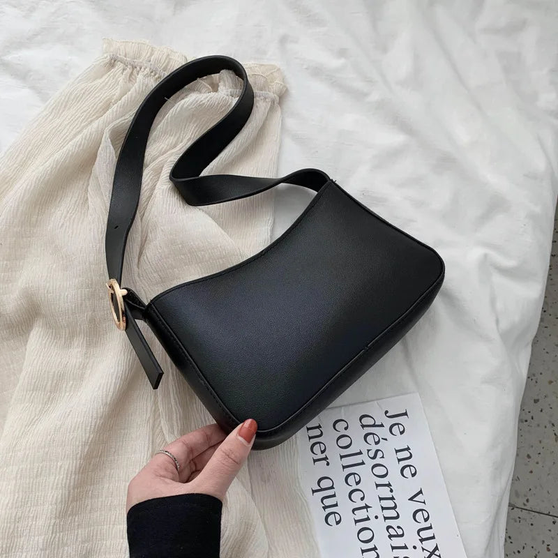 Small PU Leather Shoulder Bags For Women Summer Handbags and Purses
