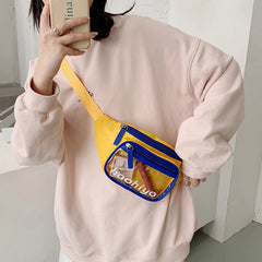 Nylon Shoulder Bag Phone Purse for Women Chest Bag
