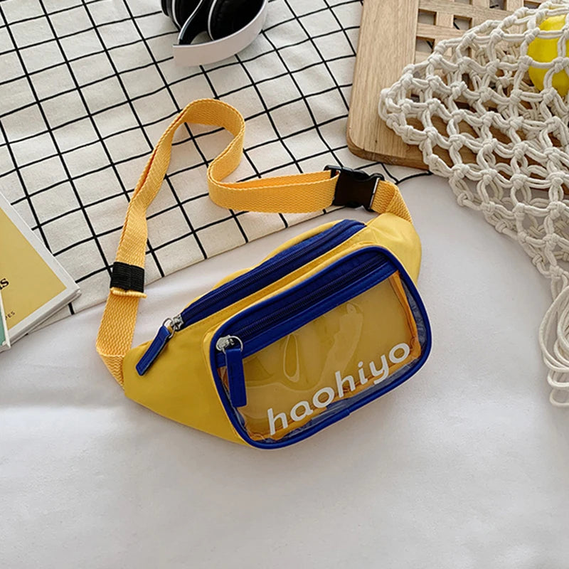 Nylon Shoulder Bag Phone Purse for Women Chest Bag