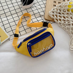 Nylon Shoulder Bag Phone Purse for Women Chest Bag
