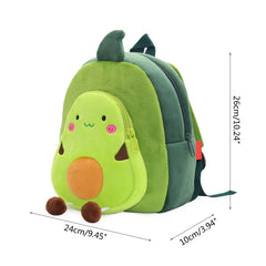 Toddler Backpack Kid Bookbag Plush Cartoon Travel School Bag
