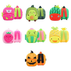 Toddler Backpack Kid Bookbag Plush Cartoon Travel School Bag