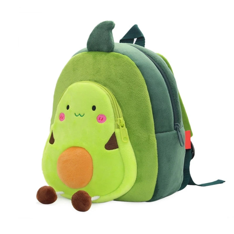 Toddler Backpack Kid Bookbag Plush Cartoon Travel School Bag