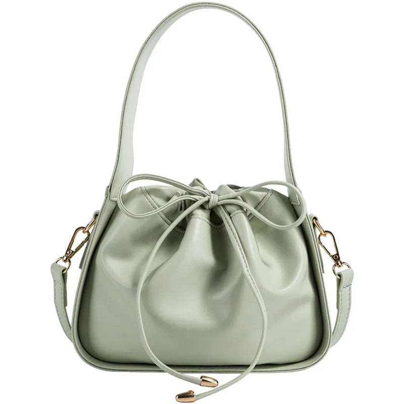 Women's PU Leather Tote Bag Shoulder Messenger Handbag