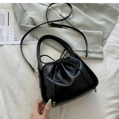 Women's PU Leather Tote Bag Shoulder Messenger Handbag