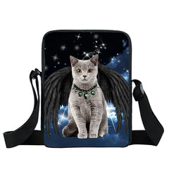 Unicorn Cat Crossbody Bag Women Handbag Satchel Shoulder Bag