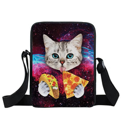 Unicorn Cat Crossbody Bag Women Handbag Satchel Shoulder Bag