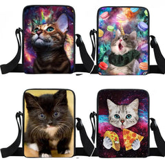 Unicorn Cat Crossbody Bag Women Handbag Satchel Shoulder Bag