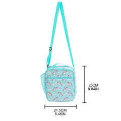 Unicorn Lunch Bag Insulated Thermal Food Bag Lunchbox for Kids Girl Boy