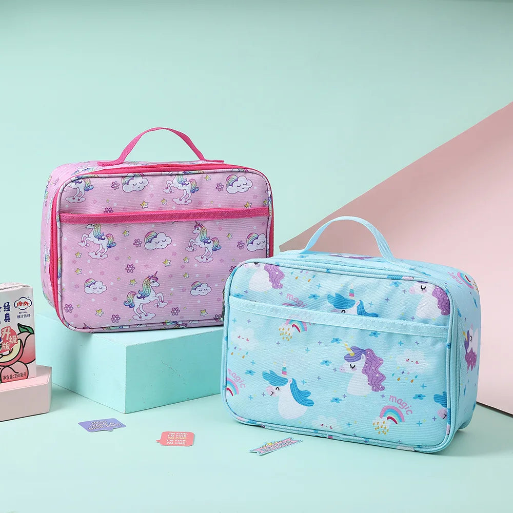 Unicorn Portable Lunch Bag Insulated Cooler Bags Thermal Food Picnic