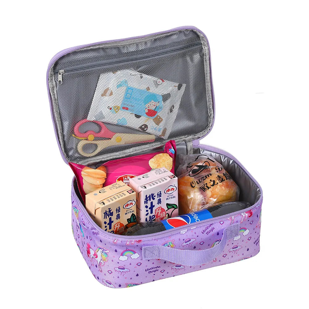 Unicorn Portable Lunch Bag Insulated Cooler Bags Thermal Food Picnic