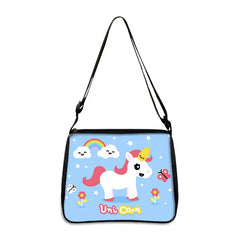 Unicorn Print Handbag Women Underarm Bags Purse Leisure Shoulder Bag