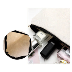 Watercolor Animal Prints Cosmetic Case Woman Cartoon Dinosaur Bear Makeup Bag