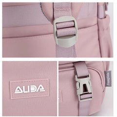 Nylon School Backpack for Female Students