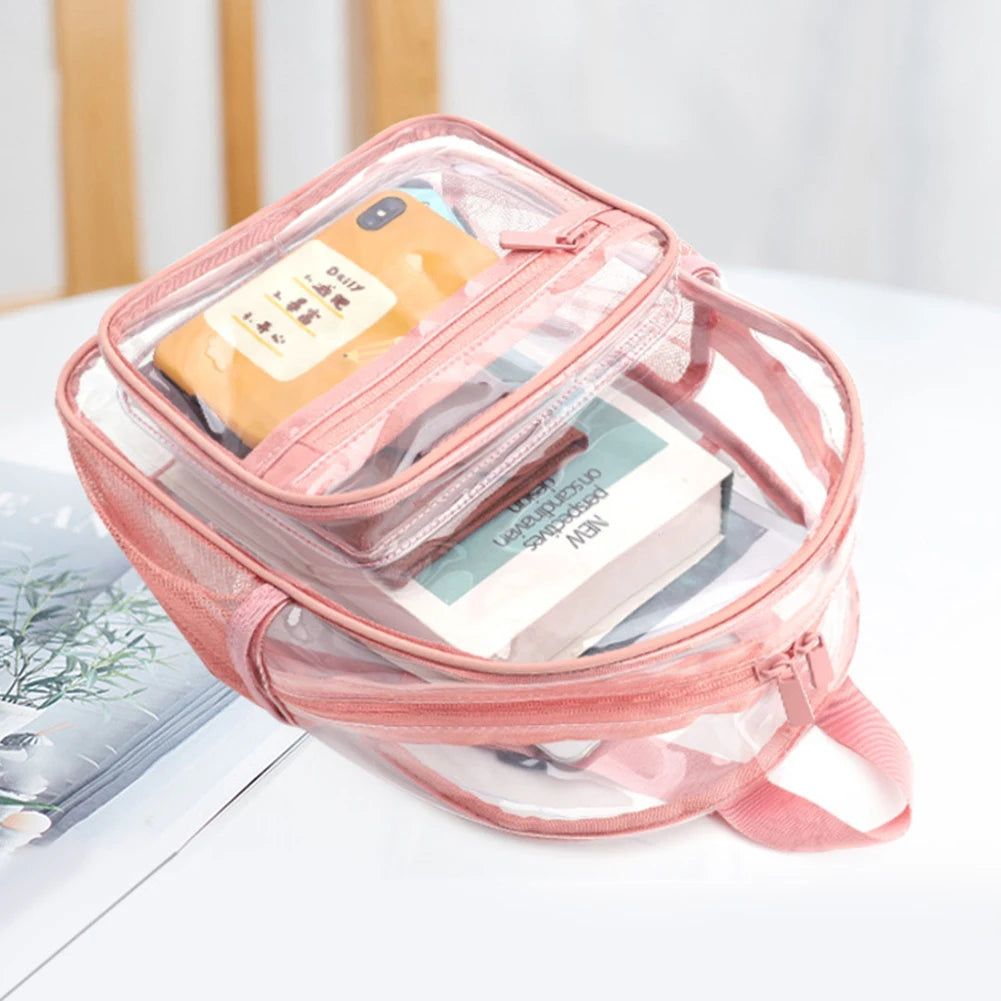Large Capacity PVC Schoolbag for Students