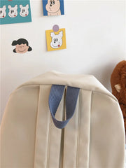 Women School Bag Girls Student Nylon Backpack Female Large Capacity Bookbag