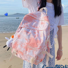 Women Schoolbag Girls Anti Nylon Backpack Student Bookbag Large Capacity