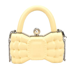 Women's Bowknot Evening Bag Party Handbag Shoulder Crossbody