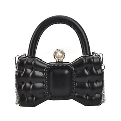 Women's Bowknot Evening Bag Party Handbag Shoulder Crossbody