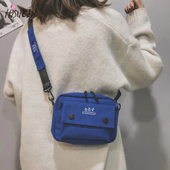 Retro Student Girl Messenger Bag