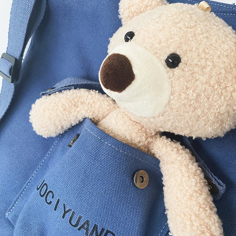 Japanese Bear Doll Cross-body Bag