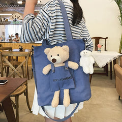 Japanese Bear Doll Cross-body Bag