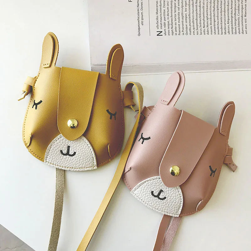 Girls Lovely Cat Mini Handbag Messenger Bags for Kids
