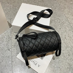 Cylindrical Women Shoulder Bag Handbag Ladies Crossbody Bag